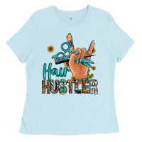 Baby Blue hair hustler Ladies Tee - Jasminsmagicworld