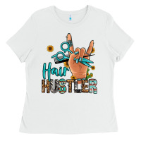 White hair hustler Ladies Tee - Jasminsmagicworld