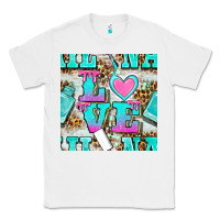 White love nail and polish with leopard seamless pattern bbs Classic Tee - BundleAndBundleShop