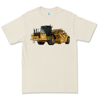 Bone Wheel Tractor Scraper Premium Tee - LillyAllenDesigns