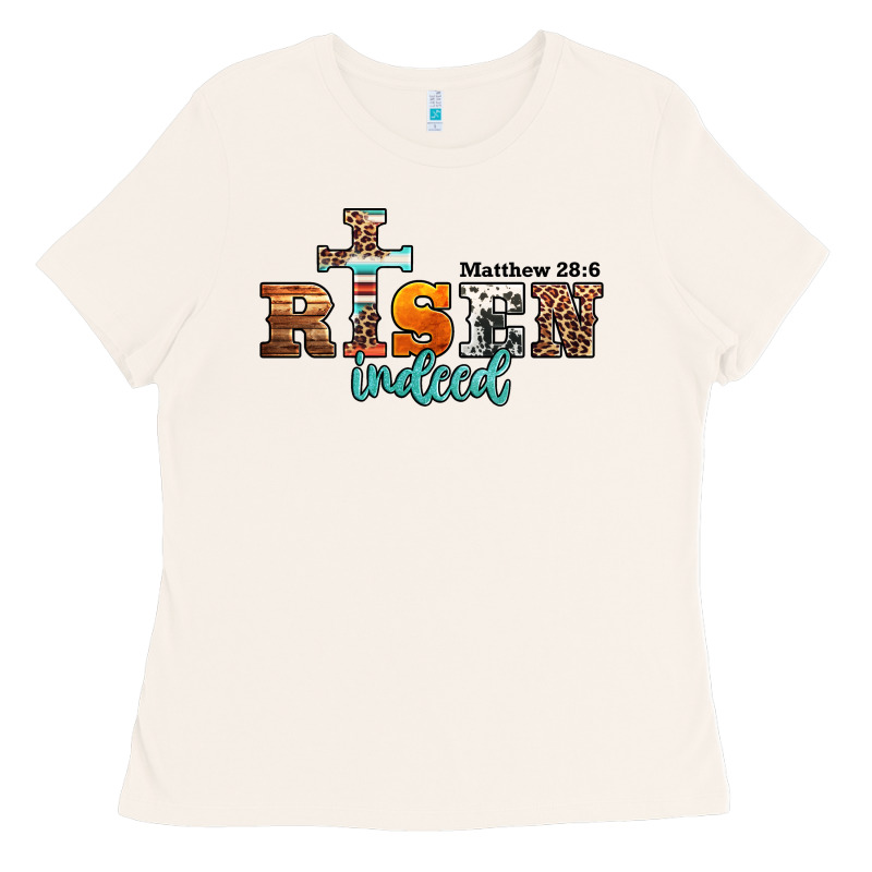 He Is Risen Indeed Matthew 28 6 Jesus Christ Easter Ladies Tee by Jasminsmagicworld | Teevron