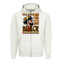 Oatmeal Heather black king Zipper Hoodie - CowGirlArtShop