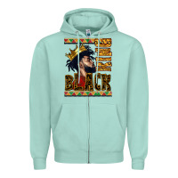 Seafoam black king Zipper Hoodie - CowGirlArtShop