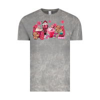 Cloud Rock pink gingerbread coffee Vintage Tee - MaliasSmallBusiness