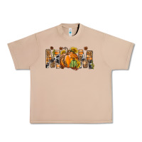 Burro Western Mom With Pumpkins Urban Heavy Tee - BundleAndBundleShop
