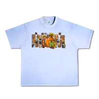 Grape Ice Western Mom With Pumpkins Urban Heavy Tee - BundleAndBundleShop