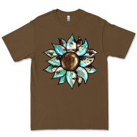 Cacao sunflower Premium Tee - BarkalooDesign