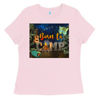 Born To Camp Ladies Tee | Teevron