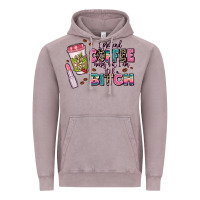 Vintage Zinc i pretend coffee helps but im still a bitch Vintage Hoodie - MaliasSmallBusiness