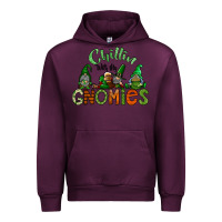 Mauve Wine st patricks day gnomes Urban Hoodie - CowhideDigitalArt