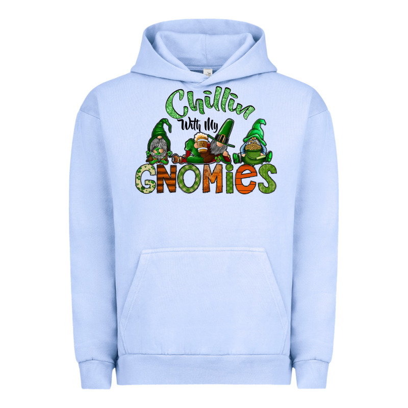 St Patricks Day Gnomes Urban Hoodie by CowhideDigitalArt | Teevron