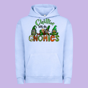 St Patricks Day Gnomes Urban Hoodie Designed By Cowhidedigitalart