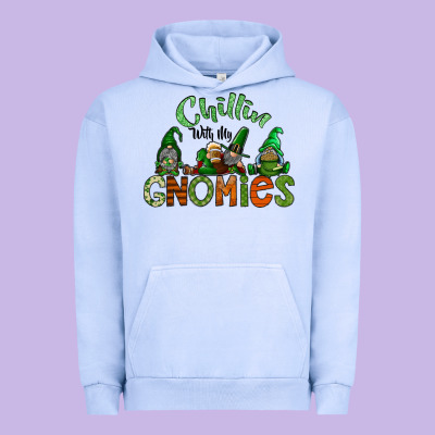 St Patricks Day Gnomes Urban Hoodie Designed By Cowhidedigitalart