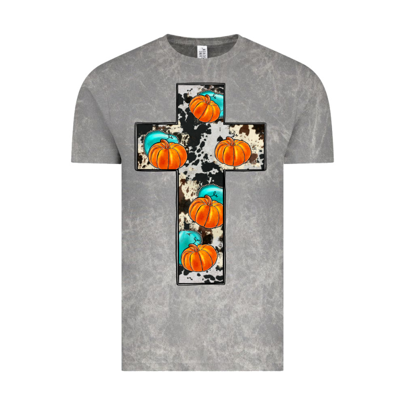 Pumpkin Cross Vintage Tee by JahusDesignShop | Teevron
