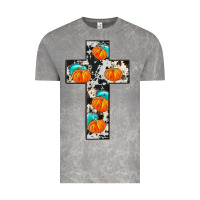 Cloud Rock pumpkin cross Vintage Tee - JahusDesignShop