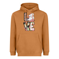 Love Easter Bunny Heavyweight Hoodie | Teevron
