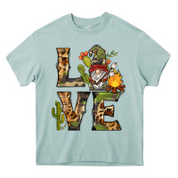 Arona love camping gnome Heavy Core Tee - BarkalooDesign