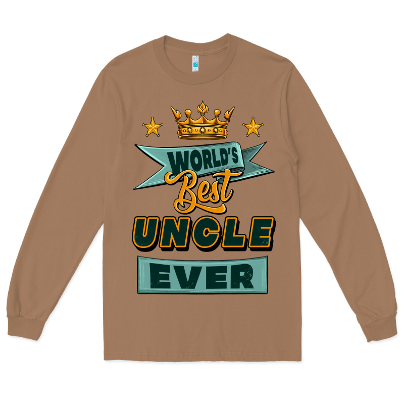 World's Best Uncle Ever Long Sleeve Tee by Jasminsmagicworld | Teevron