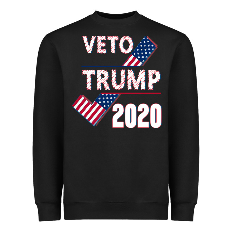 Veto Trump 2020 Heavyweight Sweatshirt by Bettercallsaul | Teevron