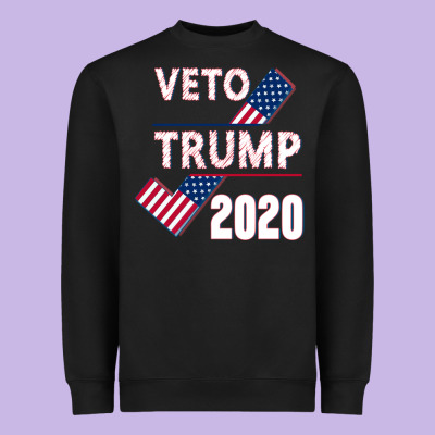 Veto Trump 2020 Heavyweight Sweatshirt Designed By Bettercallsaul