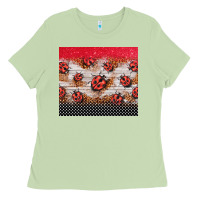 Matcha ladybug tumbler Ladies Tee - BarkalooDesign