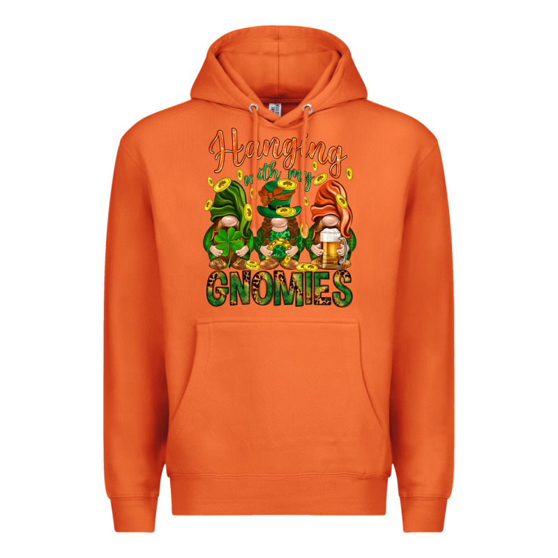 Hanging With My Gnomies Premium Hoodie by HowdyJamesFarm | Teevron