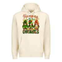 Sandshell Hanging with my gnomies Premium Hoodie - HowdyJamesFarm