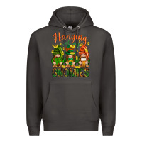 Smoke Hanging with my gnomies Premium Hoodie - HowdyJamesFarm