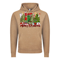Vintage Coffee merry christmas nurse trees Vintage Hoodie - MaliasSmallBusiness
