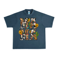 Western Mama With Sunflowers Urban Heavy Tee | Teevron