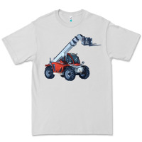 Dove Grey Telehandler Premium Tee - LillyAllenDesigns