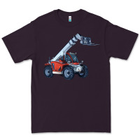Plum Telehandler Premium Tee - LillyAllenDesigns