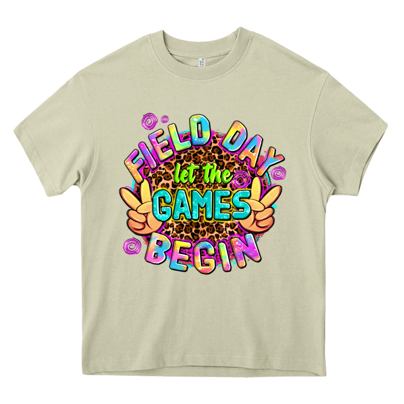 Field Day Let The Games Begin Heavy Core Tee by AdoDesignShop | Teevron