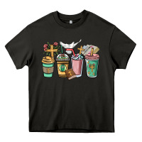 Asphalt faith coffee cups Heavy Core Tee - NancyCooperArtShop