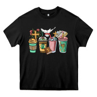 Black faith coffee cups Heavy Core Tee - NancyCooperArtShop