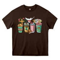 Faith Coffee Cups Heavy Core Tee | Teevron