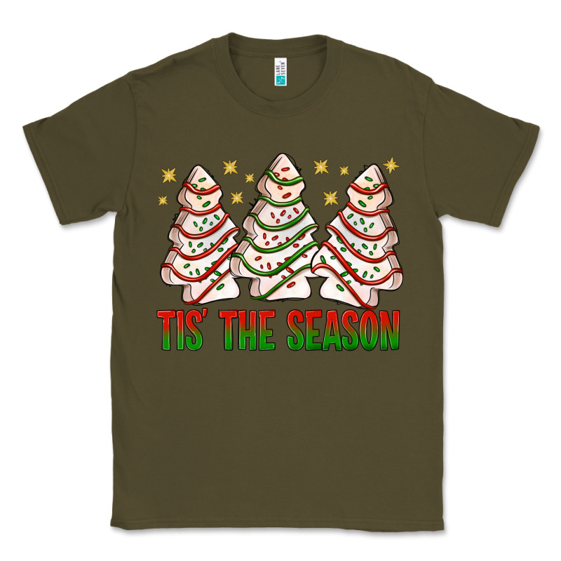 Tis' The Season With Christmas Cakes  Bbs Classic Tee by BundleAndBundleShop | Teevron