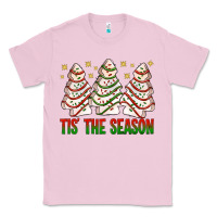 Bubblegum Pink tis' the season with christmas cakes  bbs Classic Tee - BundleAndBundleShop