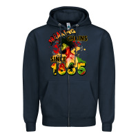 Navy breaking chains since 1865 Zipper Hoodie - CowGirlArtShop