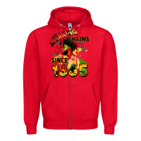 Red breaking chains since 1865 Zipper Hoodie - CowGirlArtShop