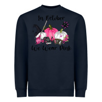 Navy in october we wear pink Heavyweight Sweatshirt - RanaPortraitStore