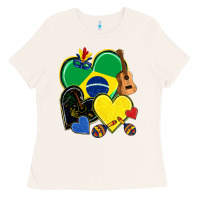 Bone brazil hearts Ladies Tee - NancyCooperArtShop