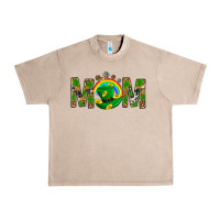 French Oak Western Mom With Shamrock Urban Heavy Tee - BundleAndBundleShop