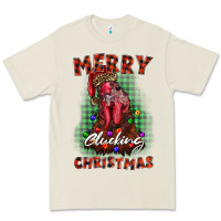 Bone merry clucking christmas rooster Premium Tee - BarkalooDesign