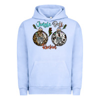 Pigment Grape Ice Jingle Bell Rockin Urban Hoodie - CowhideDigitalArt