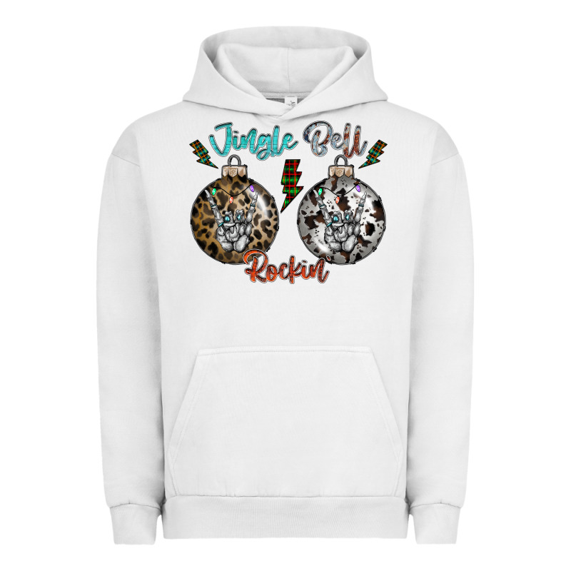 Jingle Bell Rockin Urban Hoodie by CowhideDigitalArt | Teevron