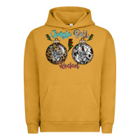 Pigment Peanut Butter Jingle Bell Rockin Urban Hoodie - CowhideDigitalArt