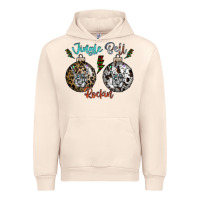 Sandshell Jingle Bell Rockin Urban Hoodie - CowhideDigitalArt