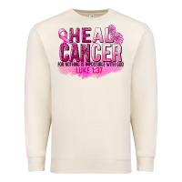 Sandshell Heal Cancer for nothing is impossible Premium Sweatshirt - FaDigitalArtStudio