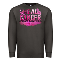 Smoke Heal Cancer for nothing is impossible Premium Sweatshirt - FaDigitalArtStudio